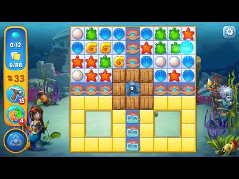 Fishdom level 478 Gameplay (iOS Android)