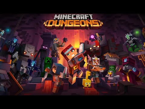 Minecraft Dungeons - Walkthrough Part 1 Two Players (Switch)