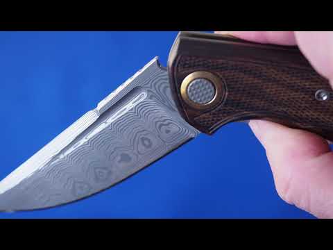 Custom knife Marauder Damascus Premium by Pavel Pozdnyakov