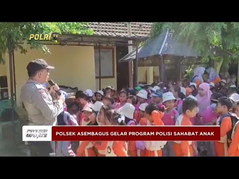 PRESISI UPDATE : POLSEK ASEMBAGUS GELAR PROGRAM POLISI SAHABAT ANAK 17/05/2024 16.00 (2/2)