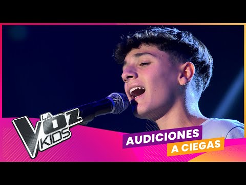 Mauricio Pereyra canta "La vida es una moneda" | Audiciones a ciegas | La Voz Kids Uruguay 2023