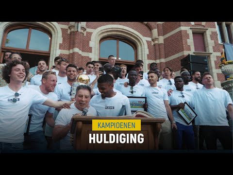Kampioenen huldiging
