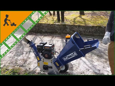 Funktionsvideo Benzin Häcksler BullMach ZEUS 100 L - Motor Loncin LC170F 212ccm