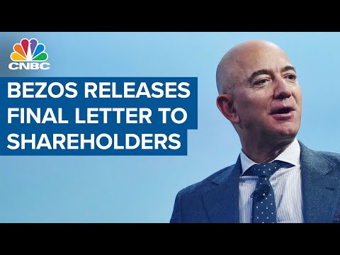Amazon CEO Jeff Bezos releases final letter to shareholders, addresses union vote