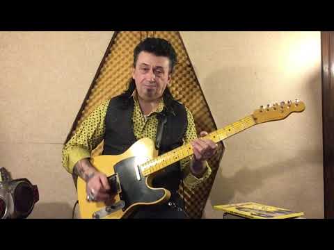 Gene Vincent Race With The Devil Cliff Gallup Guitar Lesson Intro & Verse