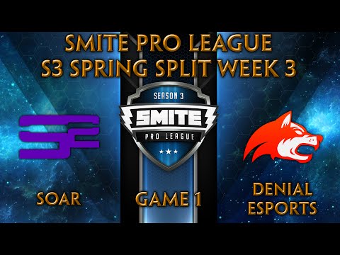 SPL S3 Spring: Week 3 - SoaR vs. Denial Esports (Game 1)