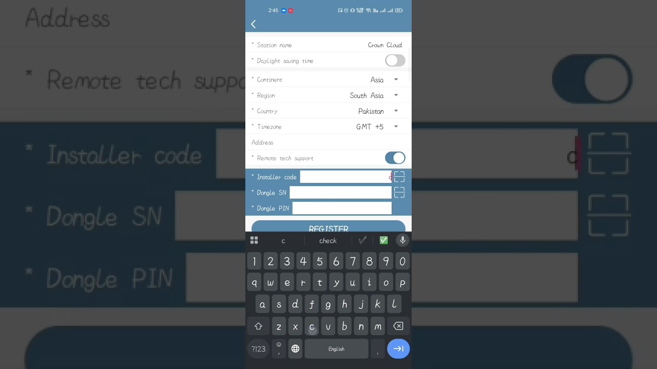 Registration For Crown Cloud (New Series)