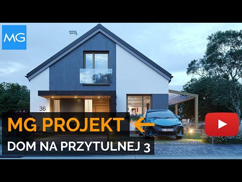 Projekt Dom na Przytulnej 3 MG Projekt - 91,46 m2