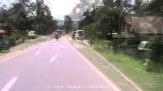 preview picture of video 'Motorbike ride from a village in Badian to Lambug Beach, Badian, Cebu, Philippines ( 10 )'