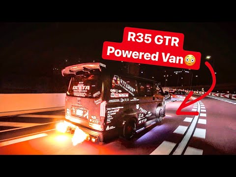JAPANESE YAKUZA GANGSTERS & R35 GTR POWERED HIACE VAN! *TOKYO NIGHTS*