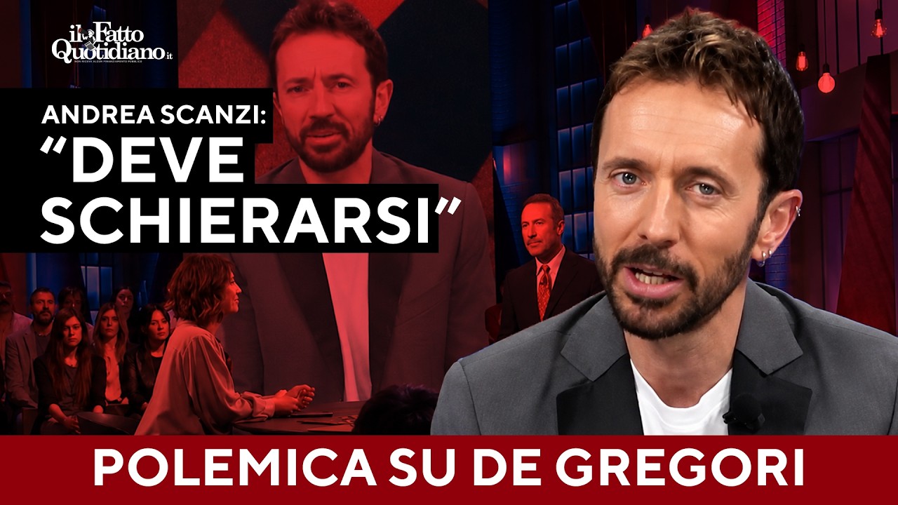 Scanzi: “De Gregori non si schiera? Mi aspettavo più coraggio”
