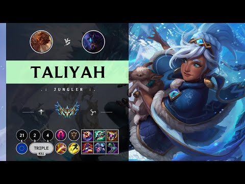 Taliyah Jungle vs Rek'Sai - EUW Challenger Patch 14.10