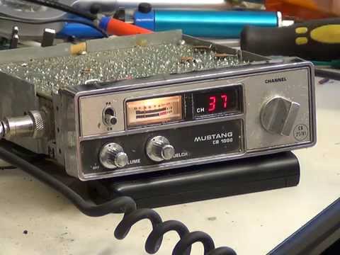 Mustang CB1000, UK CB radio.(CB 27/81) On The Air Test - Both sides combined