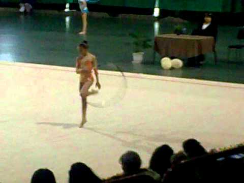 Vyara Spasova Hoop NT '' Gold Hoop '' 2011 Qualification