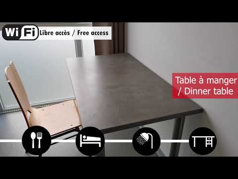 Logement T1Bis de 24m² A docks Le Havre - Crous Normandie