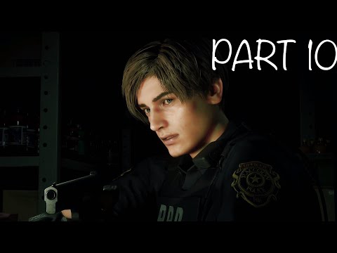 Resident Evil 2 Remake Story Mode Walkthrough Gameplay Part 10 - Diamond Key (RE2R- Leon A)