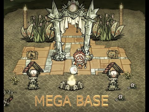 MEGA BASE Don't Starve Together +800 d #dst #megabase
