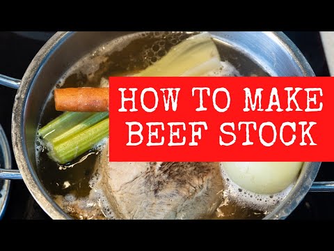 How To Make Real Beef Stock - Advice From A Butcher...