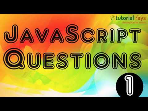 JavaScript Exercise 1 | javaScript Tutorials