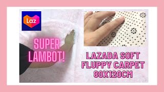 LAZADA MINI HOME TEXTILE SOFT FLUPPY CARPET FOR LIVING ROOM DINING ROOM BEDROOM PANALO ANG LAMBOT!