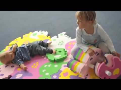 Animal Tessell Small - Развивающий 3d-пазл - лошадка-качалка (T-002).