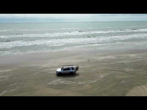 4Runner on Surfside Beach in San Luis Island, Texas | DJI Mavic | October 2023 | 4K