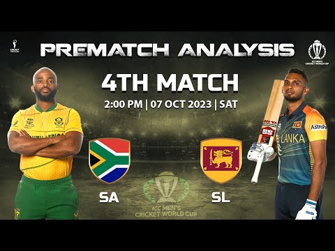 WC 2023: South Africa vs Sri Lanka 4th Match PREDICTION | SA vs SL Playing 11, Pitch Report
