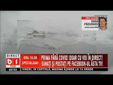 Stiri B1- Primele ninsori -  30 octombrie 2020