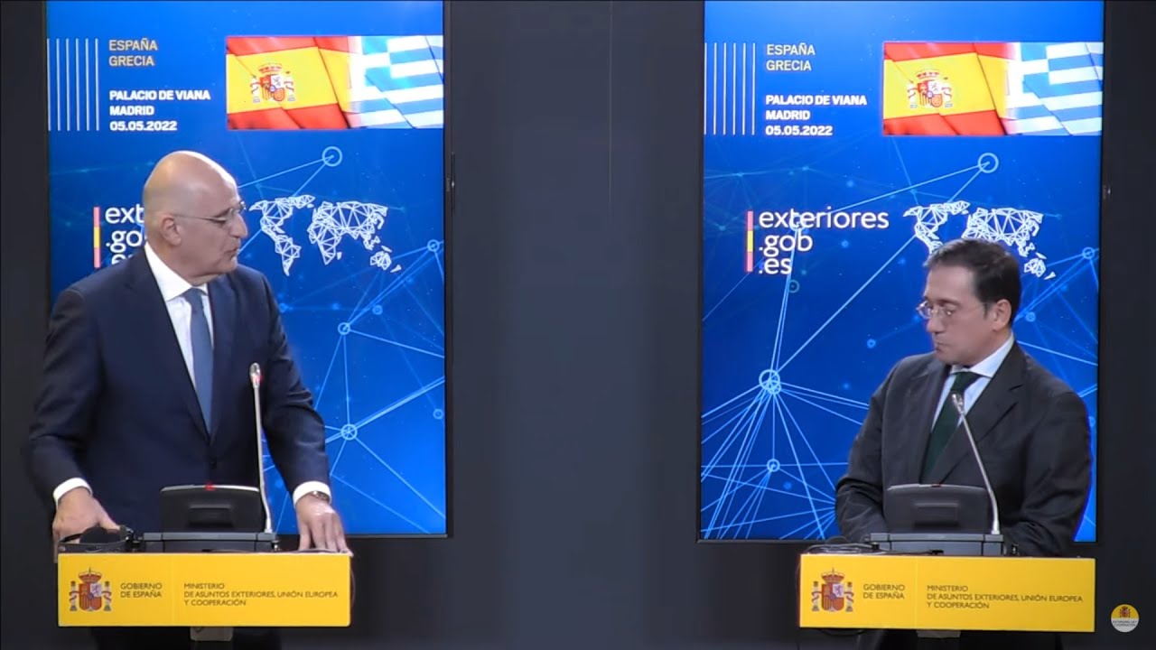 Δηλώσεις υπουργών εξωτερικών Ελλάδας – Ισπανίας
