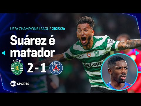 Gols e lances de Sporting x PSG