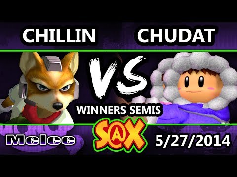 S@X Weekly - CRS.Chillin (Fox) Vs. MOR | Chudat (Ice Climbers) SSBM Winners Semis - Melee