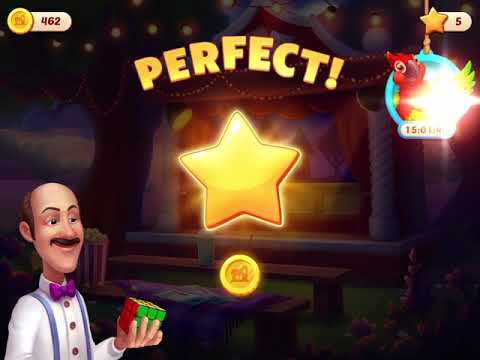 Homescapes Level 3905 With No Boosters - Hard Level - Bonus Scene With Austin