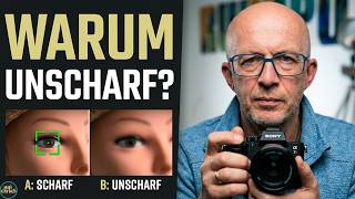 Warum sind deine Fotos UNSCHARF? 3 Ursachen, die viele übersehen!