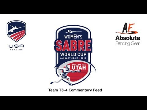Salt Lake City Women's Sabre World Cup 2019 Team T16-4
