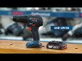 Miniatura vídeo do produto Parafusadeira Furadeira Impacto Bosch GSB 18V-50 18V Brushless 2 baterias e maleta