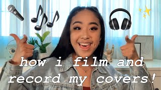 Video thumbnail for How I Film and Record My Covers! by Jasmine Malaya
