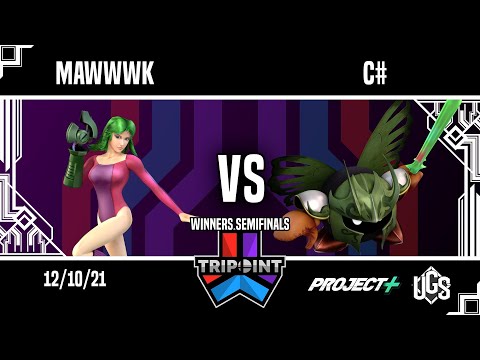 Tripoint Smash 124 - Winners Semifinals - mawwwk(Zero Suit Samus) Vs. C#(Meta Knight)