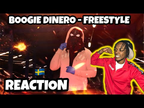 AMERICAN REACTS TO SWEDISH RAP! Boogie Dinero - Stationen Freestyle [P3 Din Gata]