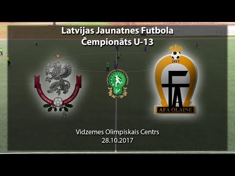 U-13 VIDZEMES FC - AFA OLAINE (Latvijas Jaunatnes Čempionāts)