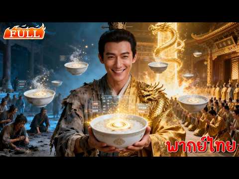 🥣ข้าวต้มชามเดียวก็พลิกชะตา! หนุ่มทะลุมิติโดนเนรเทศ แต่ระบบข้าวต้มเรียกเขาสู่ราชบัลลังก์?!🔥👑
