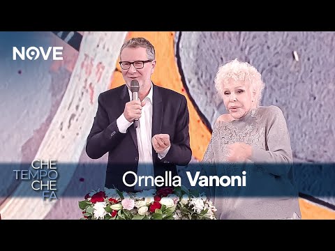 Ornella Vanoni e la corona per il 2 novembre | Che tempo che fa