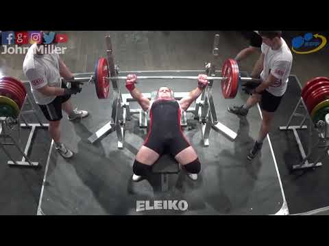Mikalai Haravoi - 790kg 5th Place 93kg - European Classic Championships 2018