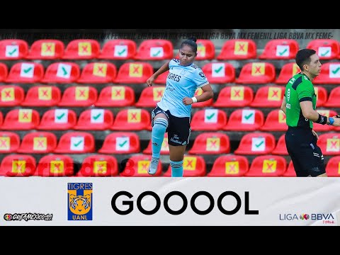 Gol B. Cruz | Querétaro 0 - 1  Tigres | LigaBBVAMXFemenil | #GritaMéxicoA21 J8