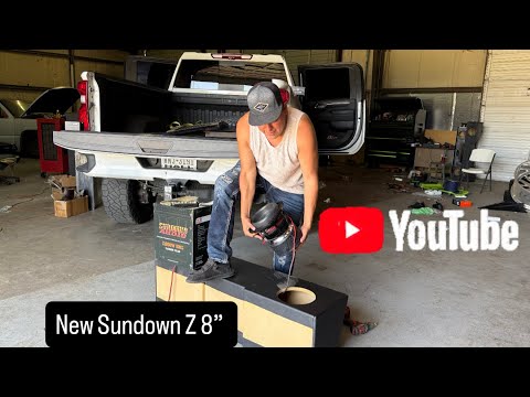 Sundown audio z 8 inch install 2025 Chevy