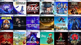 Top 30 Best UPCOMING Games for PC