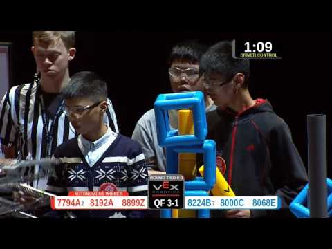 2015 VRC-MS Spir QF3-1 -  (7794A 8224B) 84-Spirit Div-VRC Middle School-VEX Worlds 2015