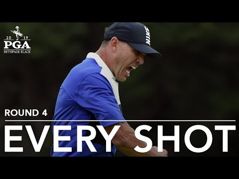 Brooks Koepka | Every Shot from the Final Round of the 2019 PGA Championship at Bethpage Black