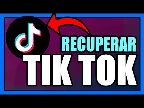COMO RECUPERAR CUENTA DE TIKTOK BORRADA O SUSPENDIDA