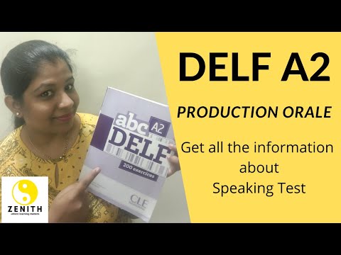 DELF A2 - Production Orale | DELF A2 Speaking Exam Preparation | ABC DELF A2 Sample Papers