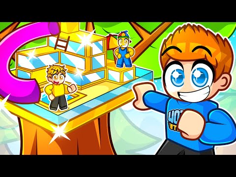 Zbudowałem DOMEK NA DRZEWIE w Roblox!